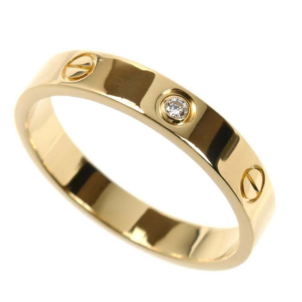 CARTIER 18k Gold Diamond Love Ring